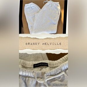 Brandy Melville Light Gray  Joggers